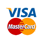 Visa and MasterCard Payments Accepted